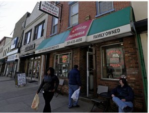 Stella's restaurant on Grove Street in Jersey City, N.J., has been owned by the Ioakimidis family since 1976. PHOTO: PETER FOLEY FOR THE WALL STREET JOURNAL