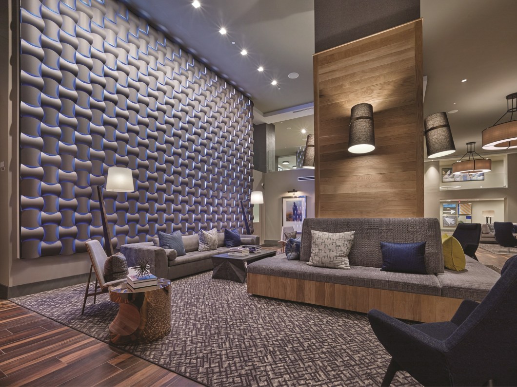 Soho Lofts Lobby wall