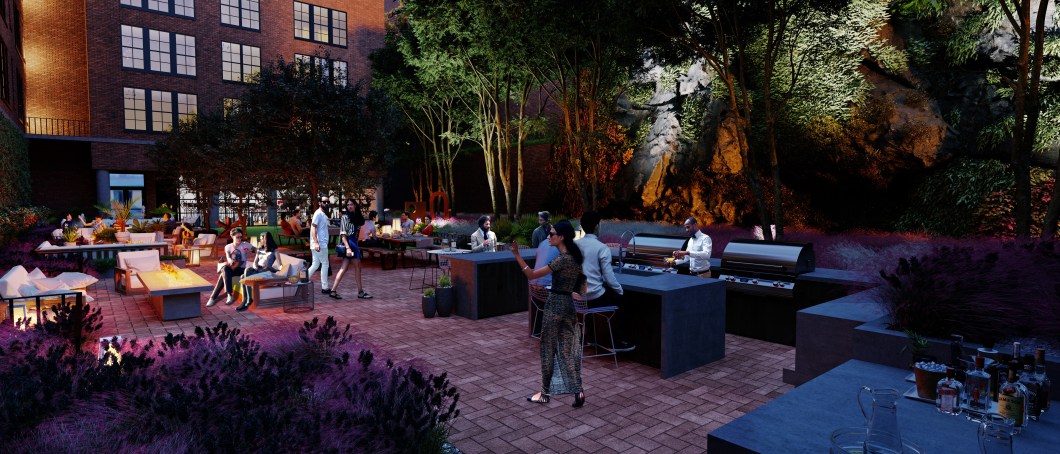 The Cliffs Patio Rendering 2